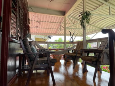 Balcony View With Chairs